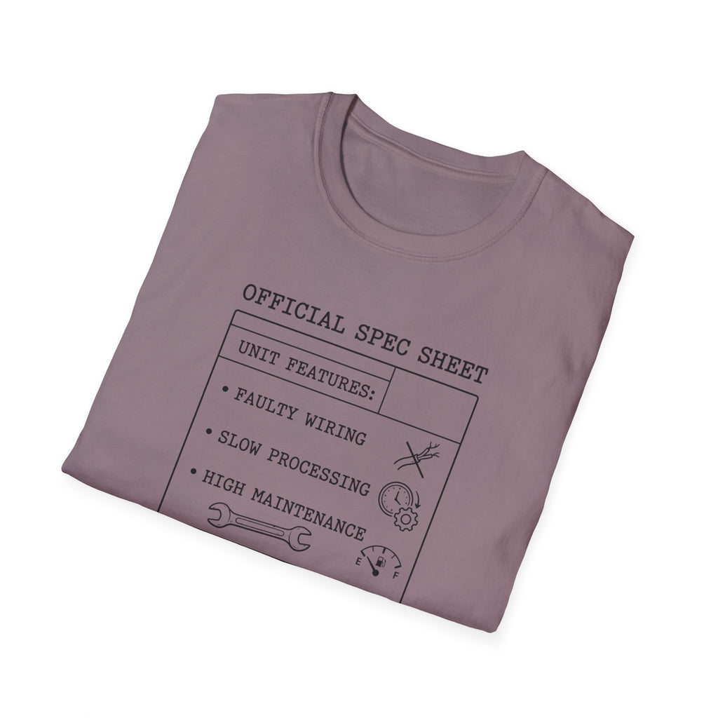 Official Spec Sheet T-Shirt