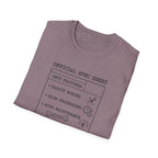 Official Spec Sheet T-Shirt