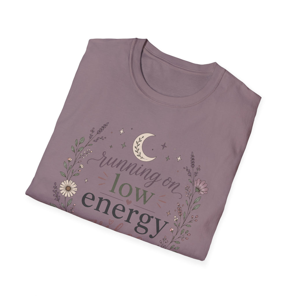 Running On Low Energy Vibes T-Shirt