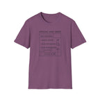 Official Spec Sheet T-Shirt