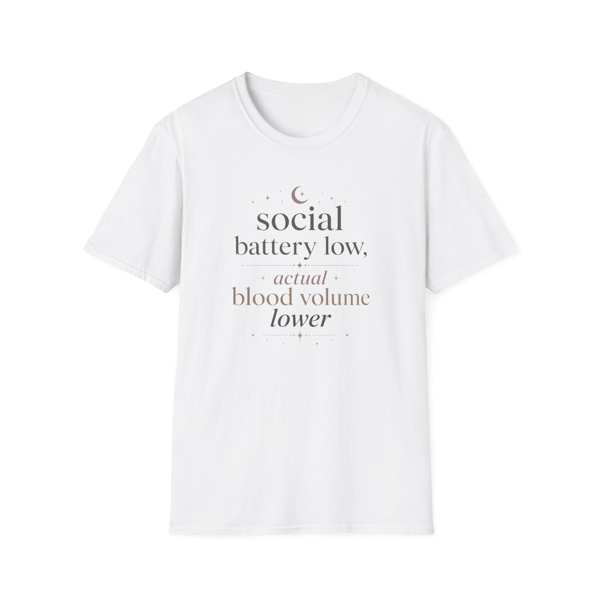 Social Battery Low T‑Shirt