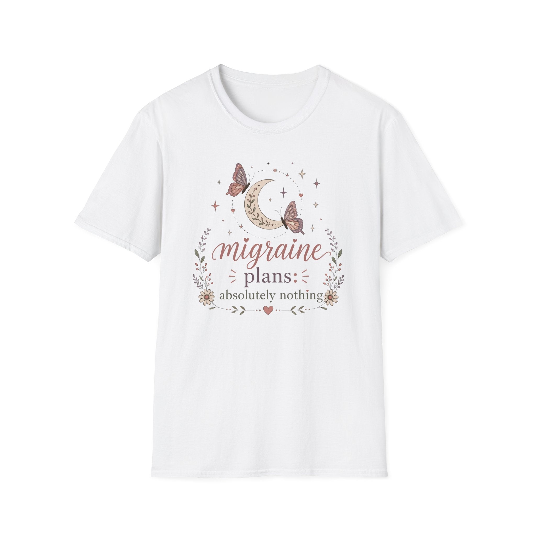 Migraine Plans: Absolutely Nothing II T‑Shirt