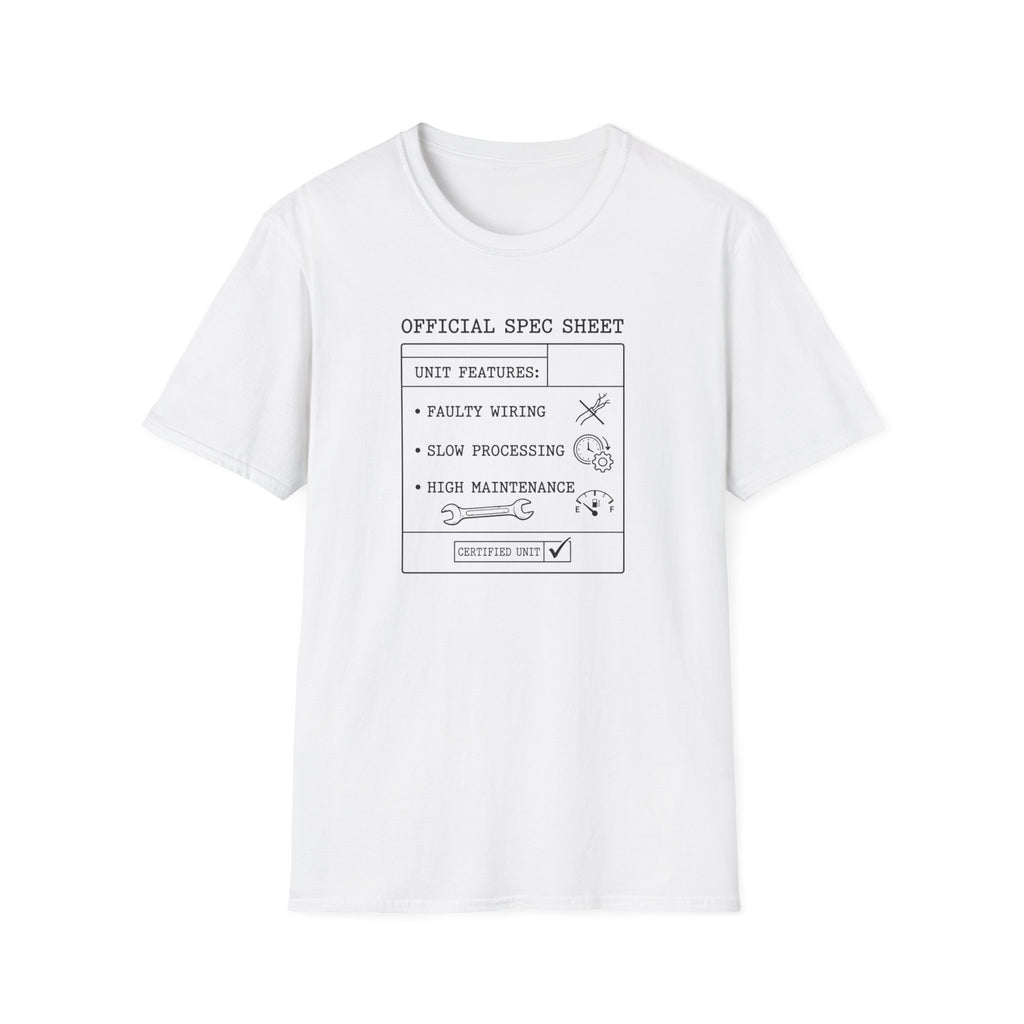 Official Spec Sheet T-Shirt