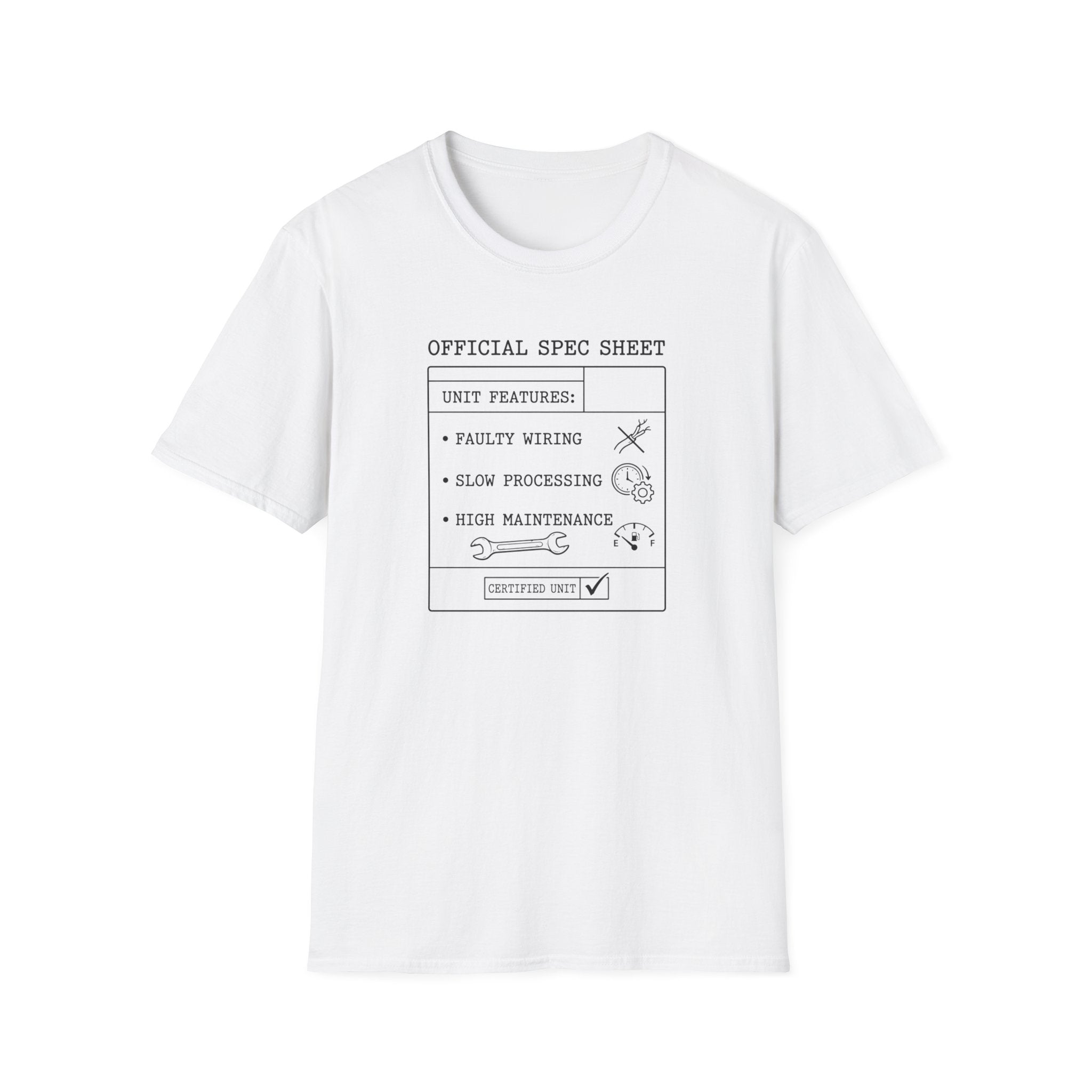 Official Spec Sheet T-Shirt
