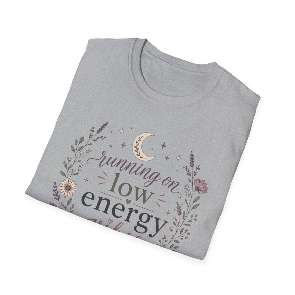 Running On Low Energy Vibes T-Shirt