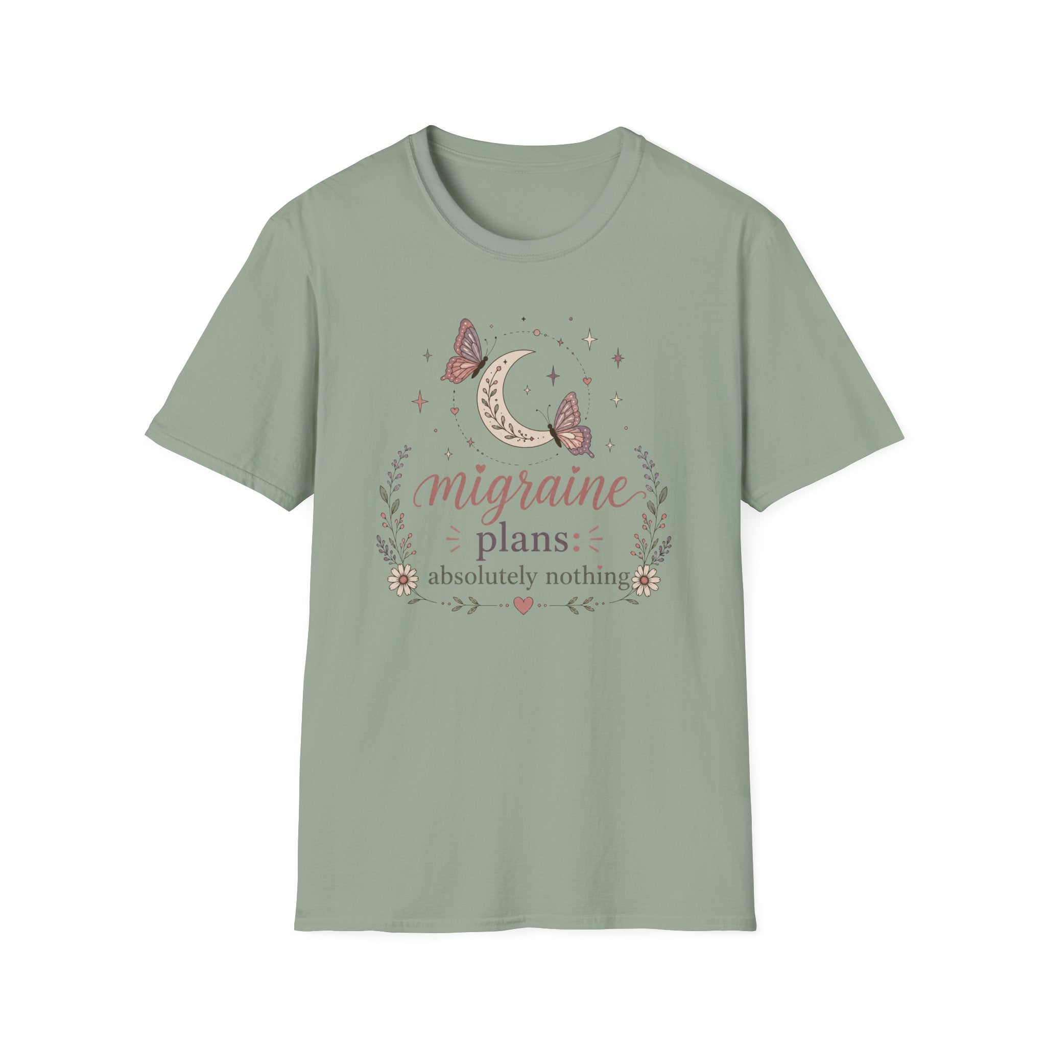 Migraine Plans: Absolutely Nothing II T‑Shirt