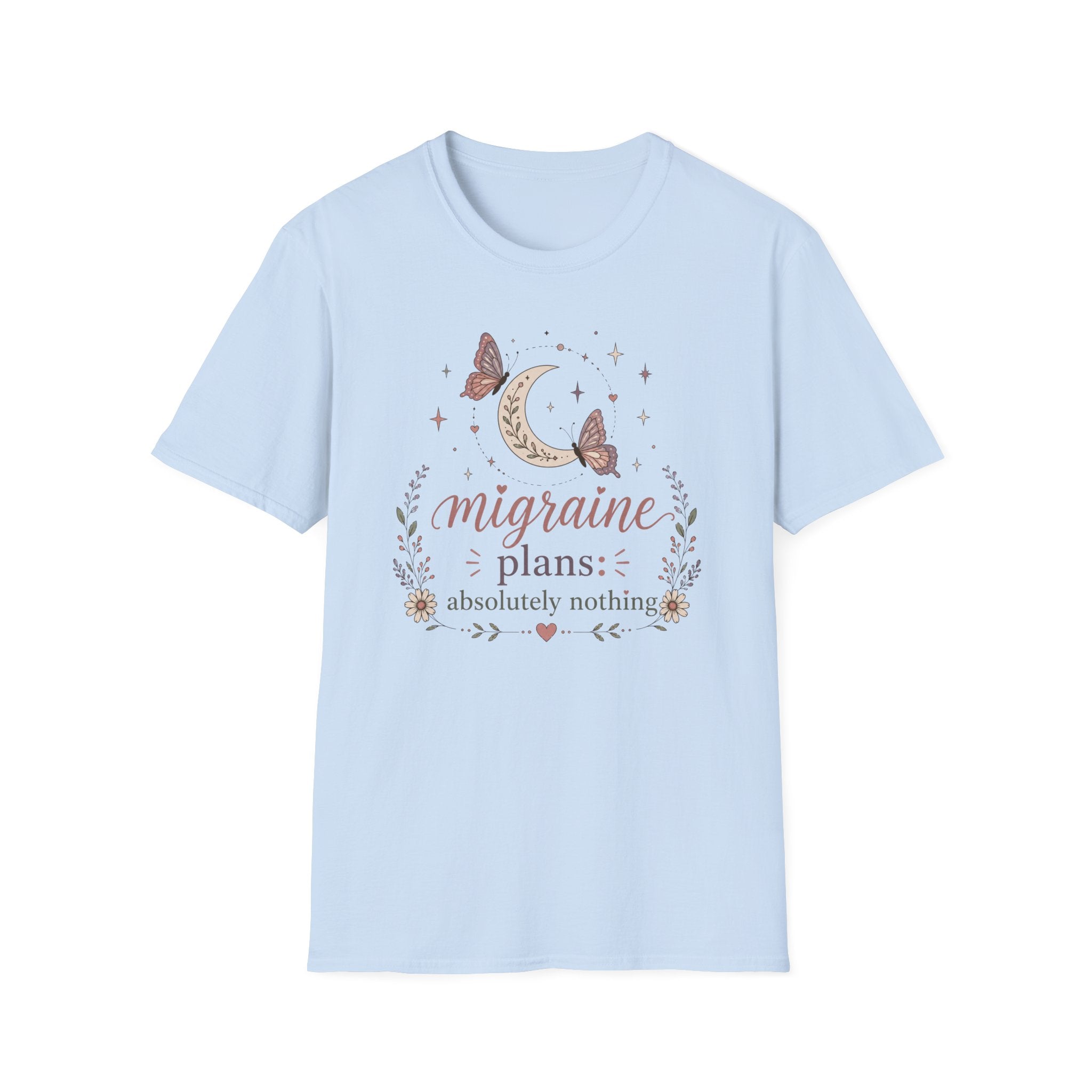 Migraine Plans: Absolutely Nothing II T‑Shirt