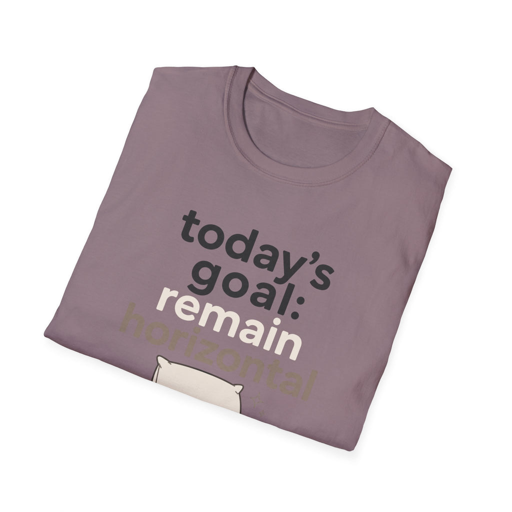 Today's Goal Remain Horizontal T-Shirt