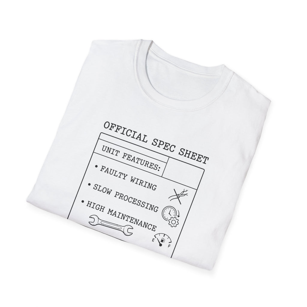 Official Spec Sheet T-Shirt