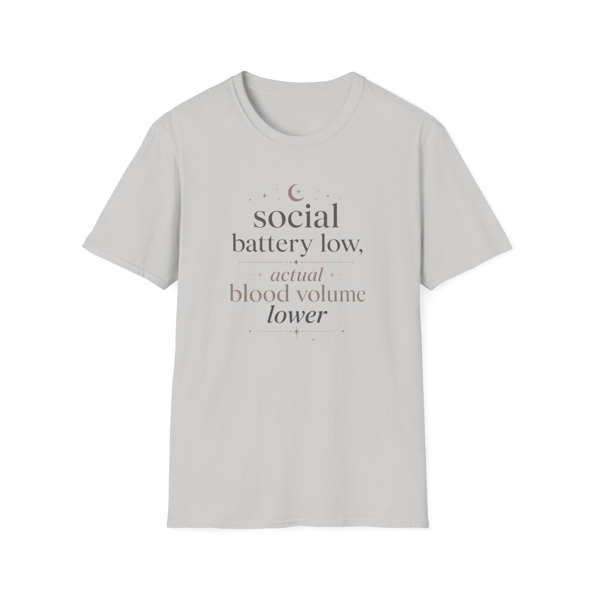 Social Battery Low T‑Shirt