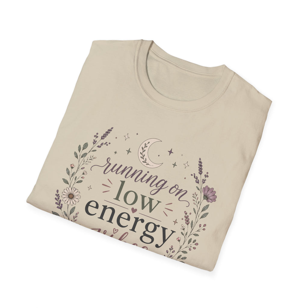 Running On Low Energy Vibes T-Shirt