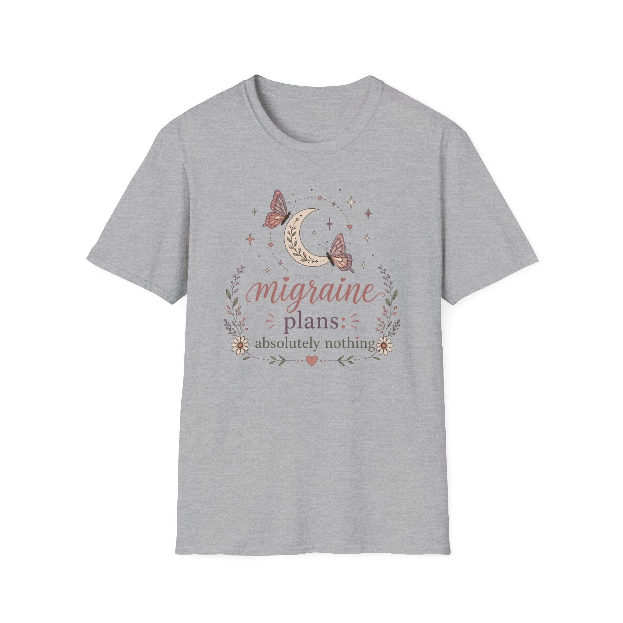 Migraine Plans: Absolutely Nothing II T‑Shirt