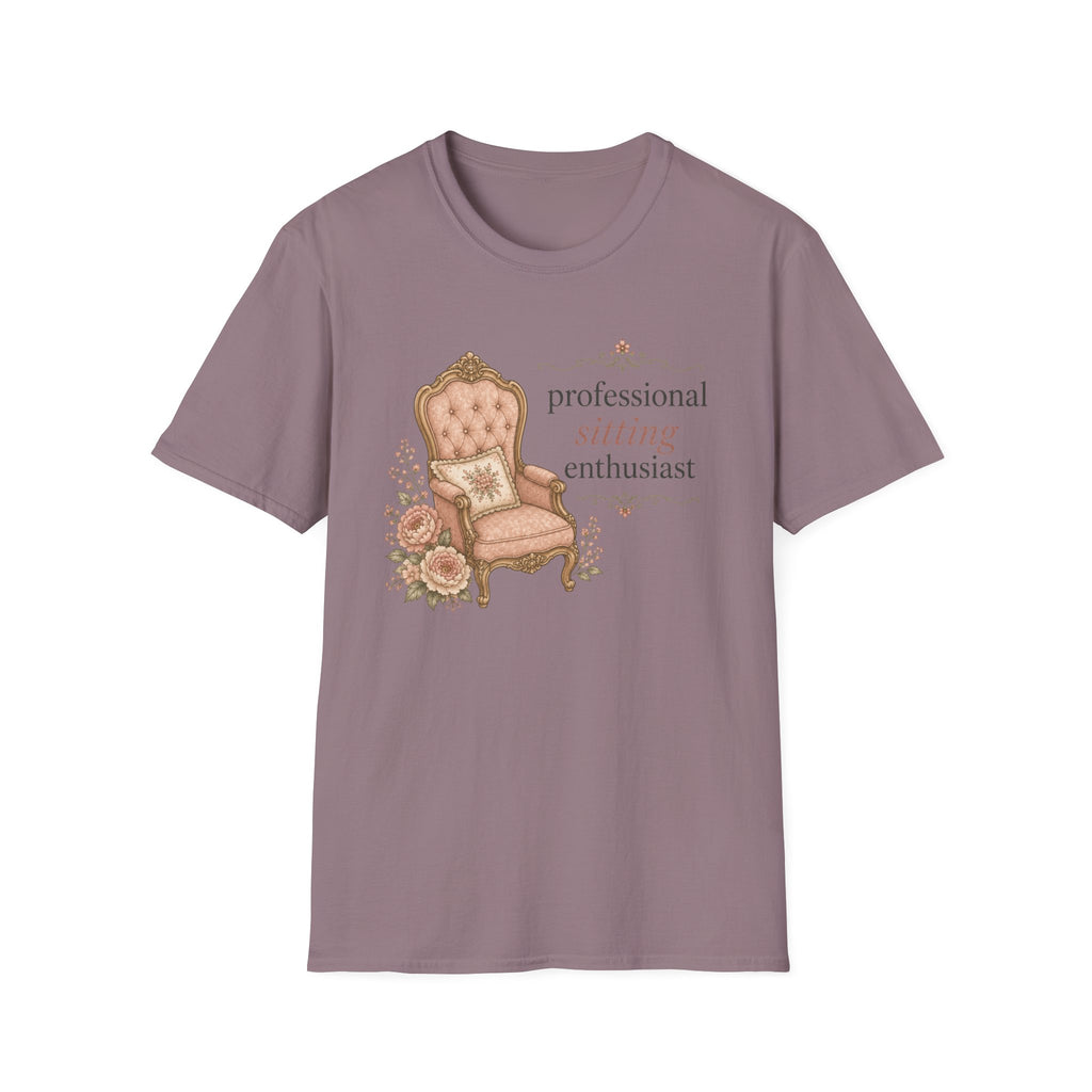 Professional Sitting Enthusiast T-Shit