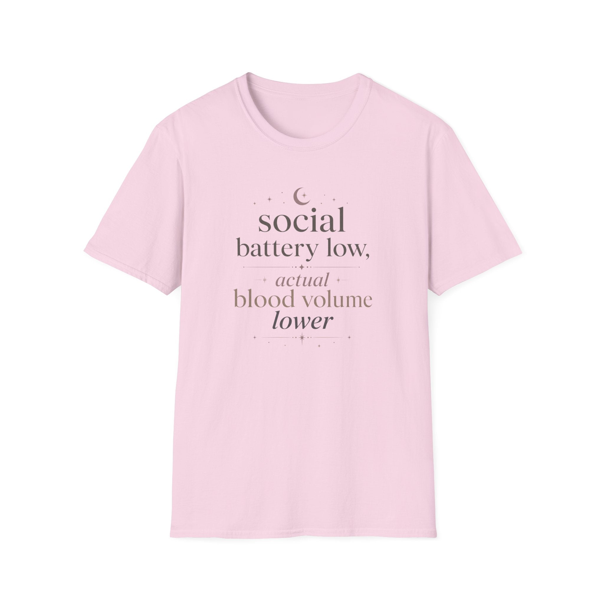 Social Battery Low T‑Shirt