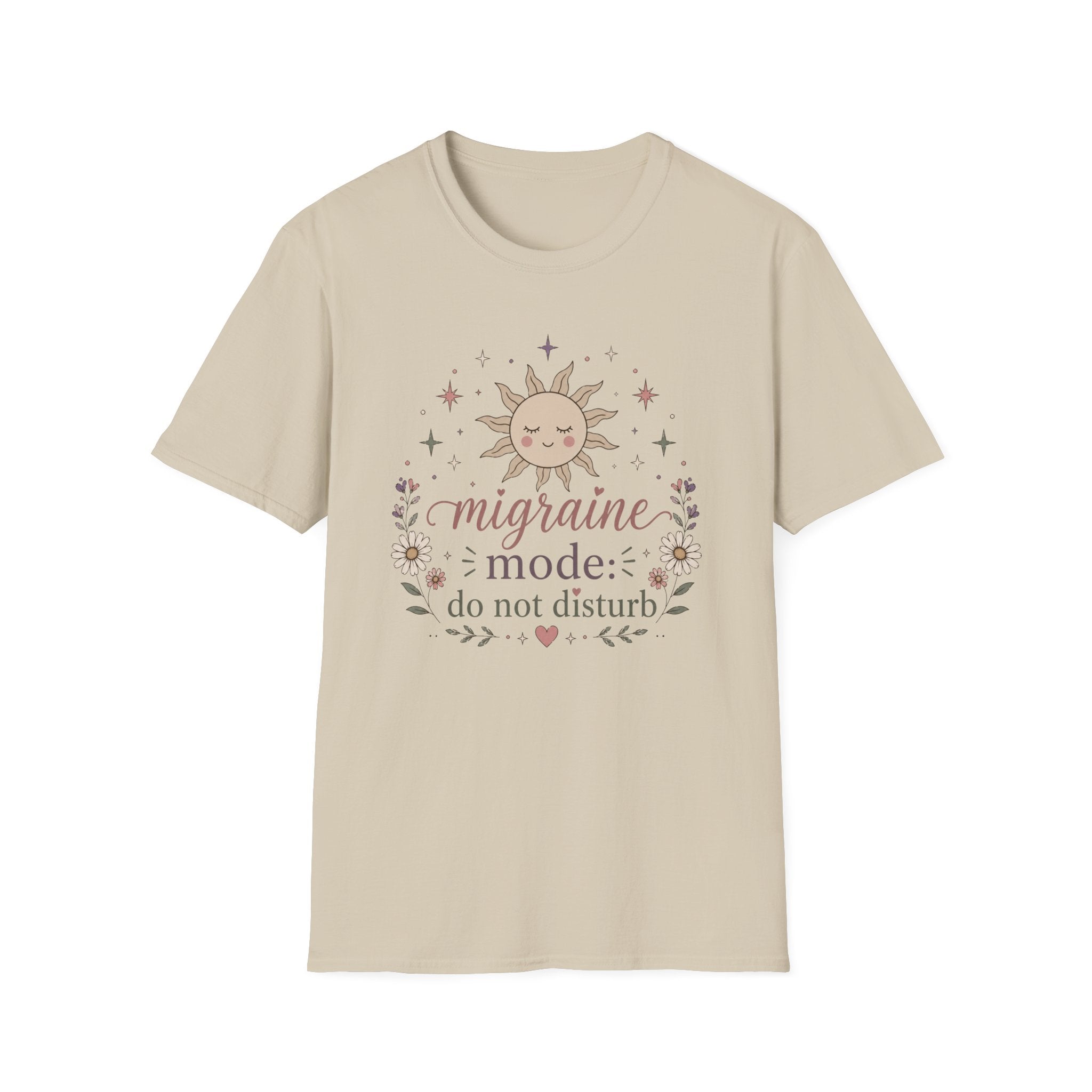 Migraines Mode Do Not Disturb T-Shirt 1