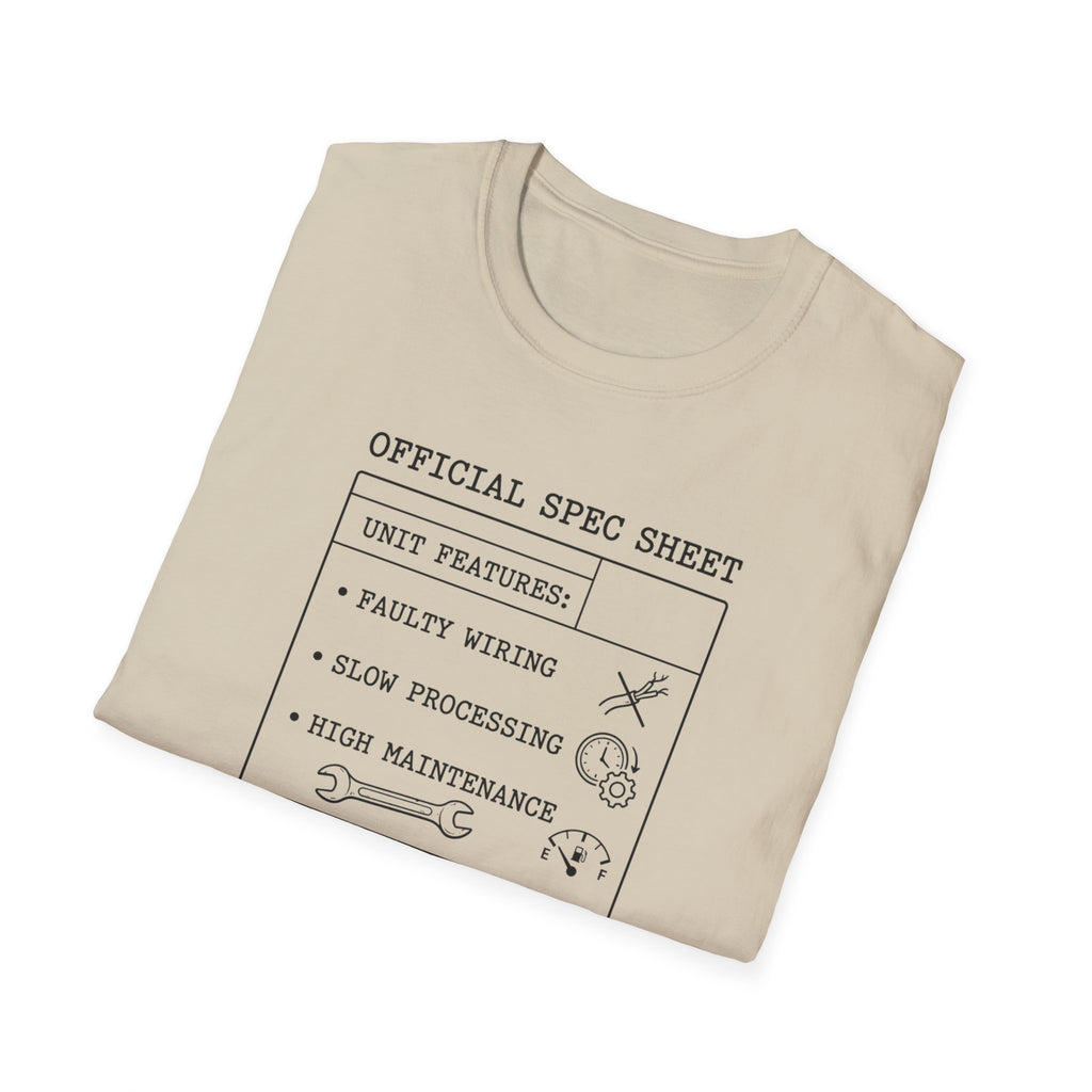 Official Spec Sheet T-Shirt