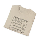 Official Spec Sheet T-Shirt
