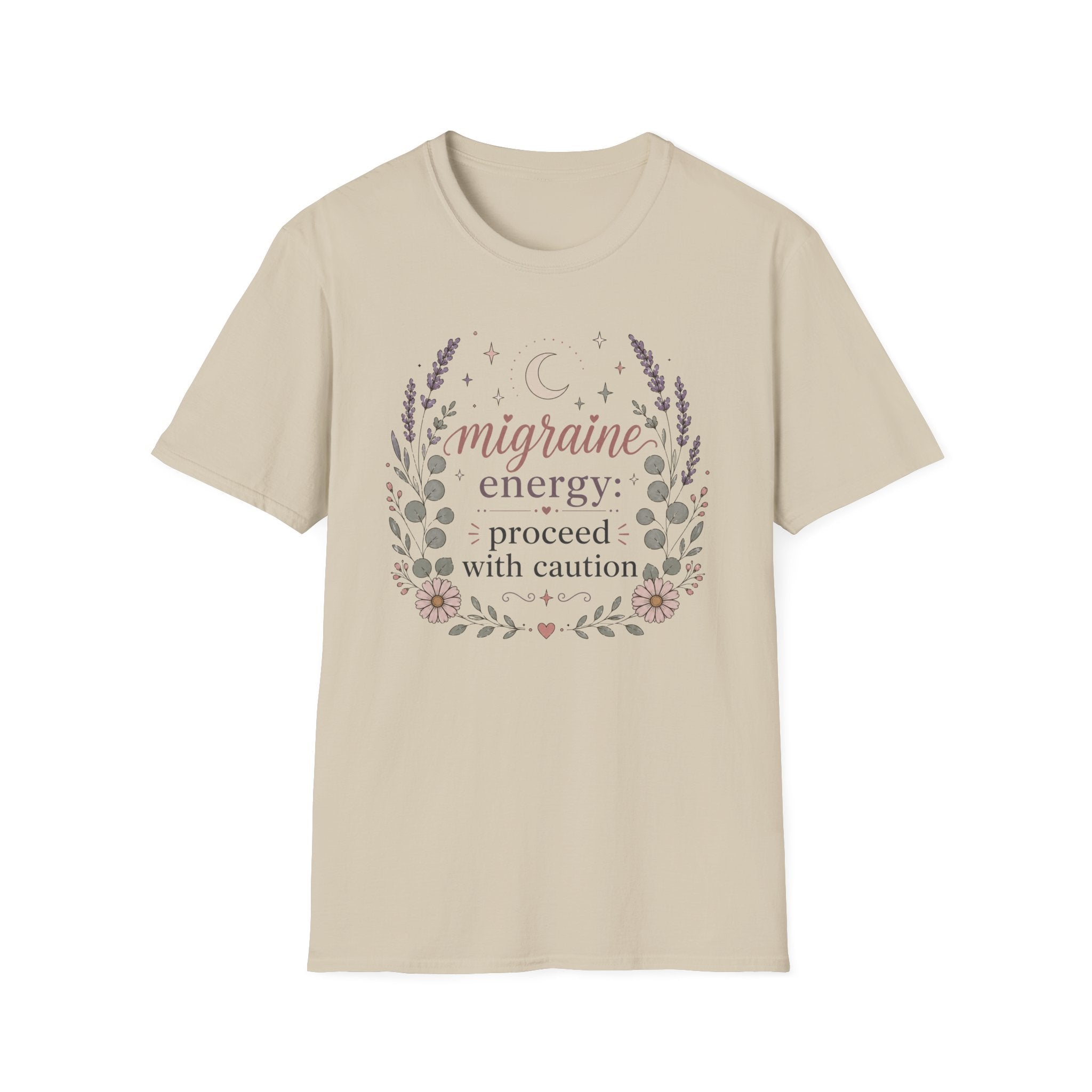Migraine Energy Proceed With Caution T-Shirt