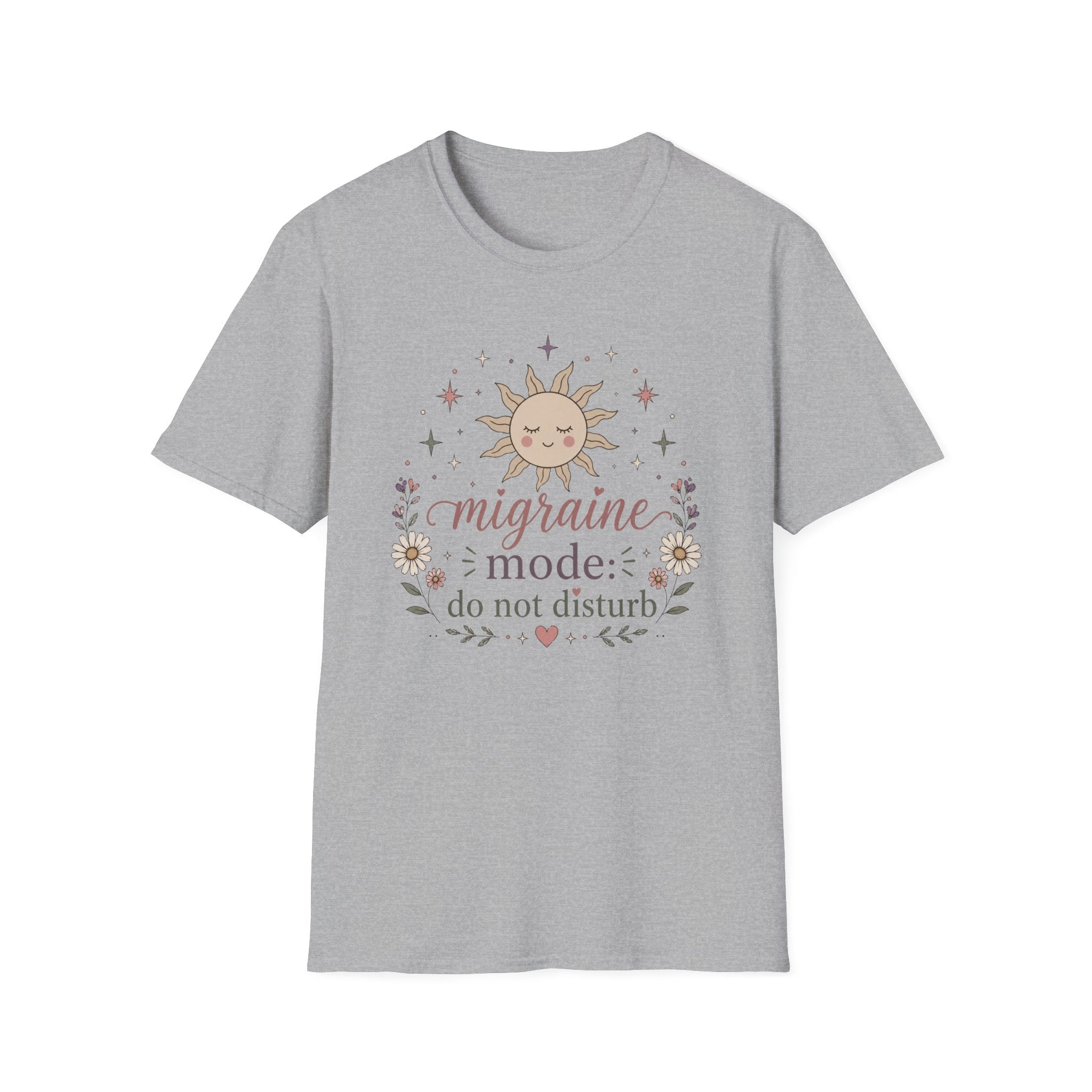 Migraines Mode Do Not Disturb T-Shirt 1