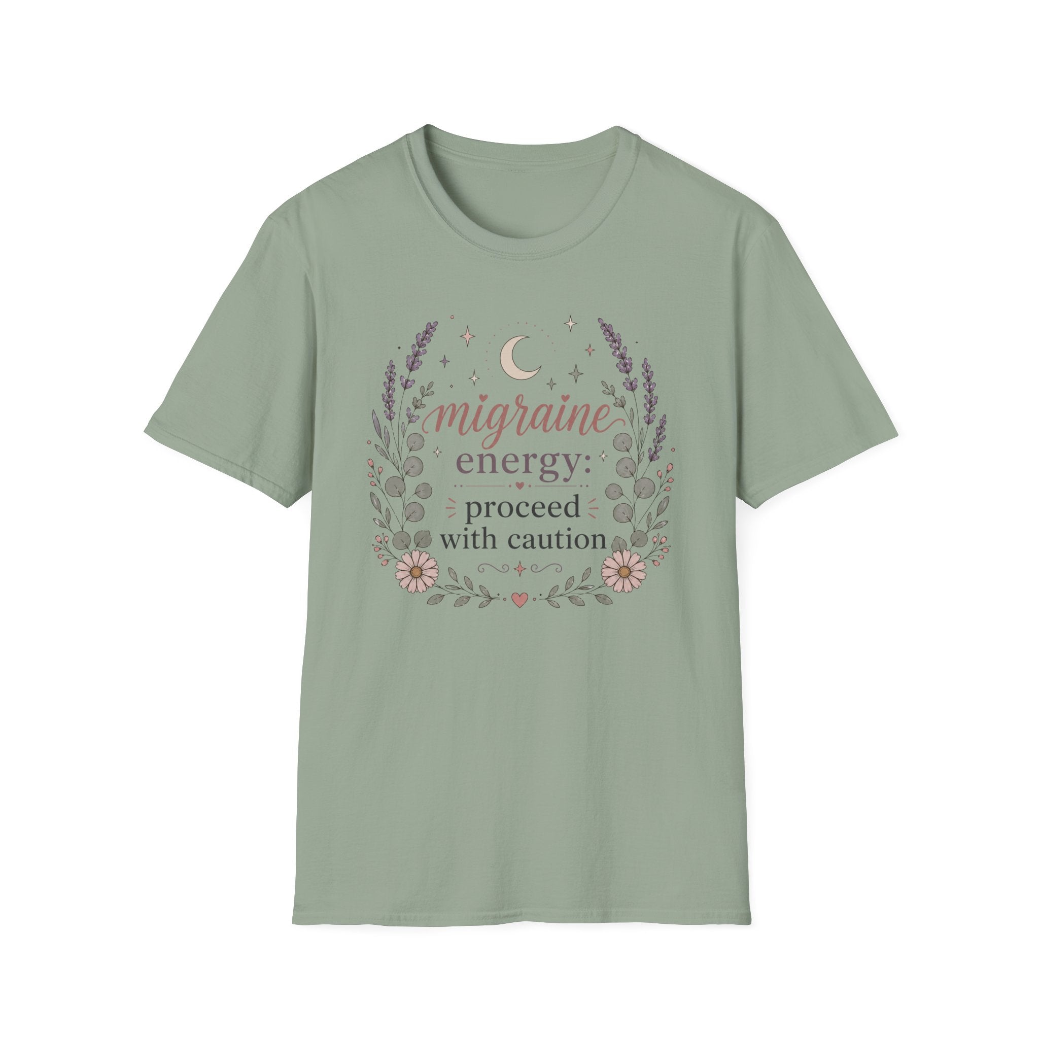 Migraine Energy Proceed With Caution T-Shirt