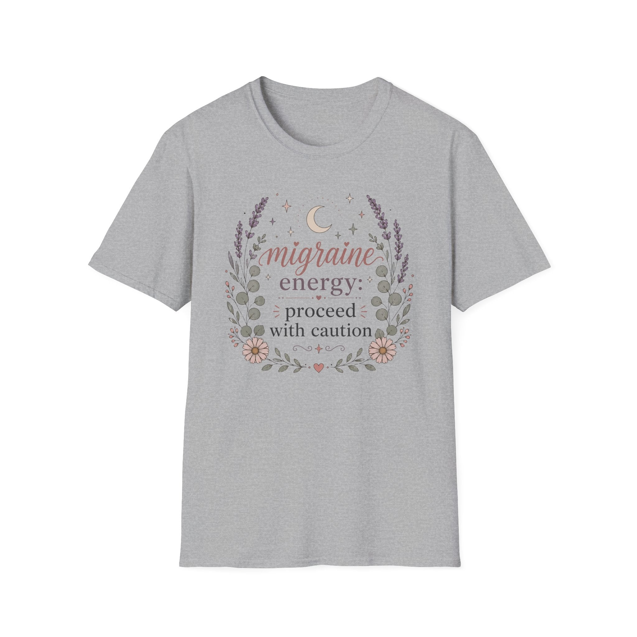 Migraine Energy Proceed With Caution T-Shirt