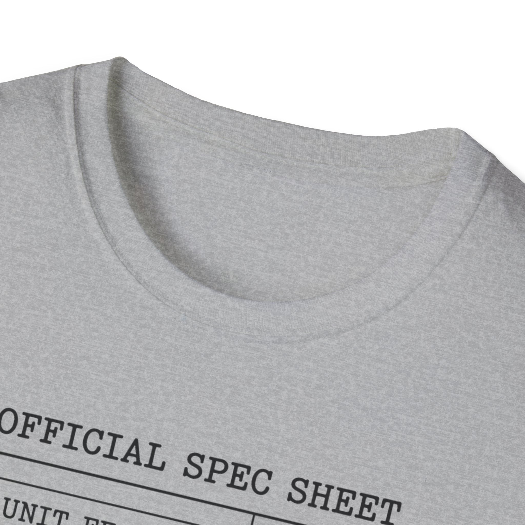 Official Spec Sheet T-Shirt