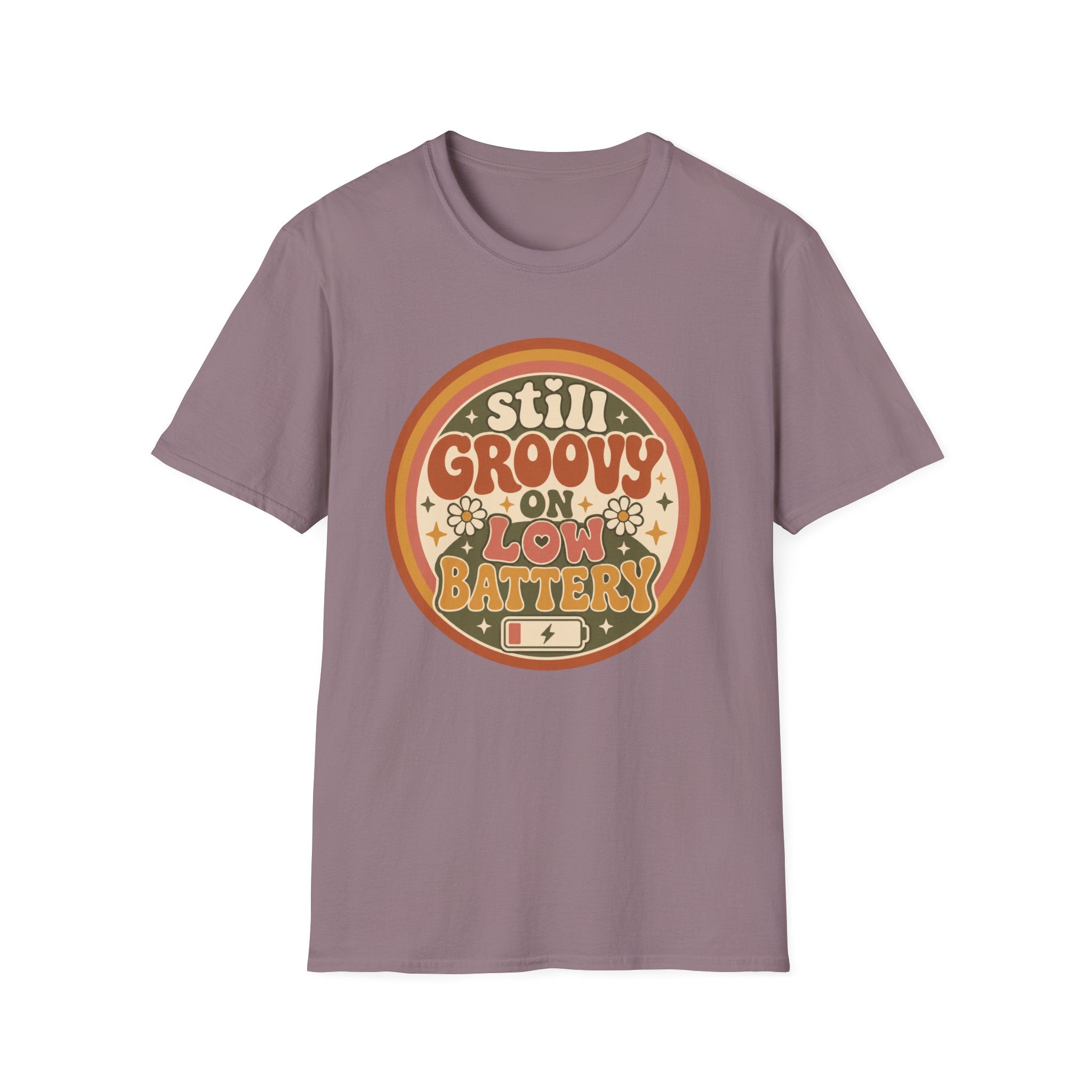 Still Groovy on Low Battery T-Shirt