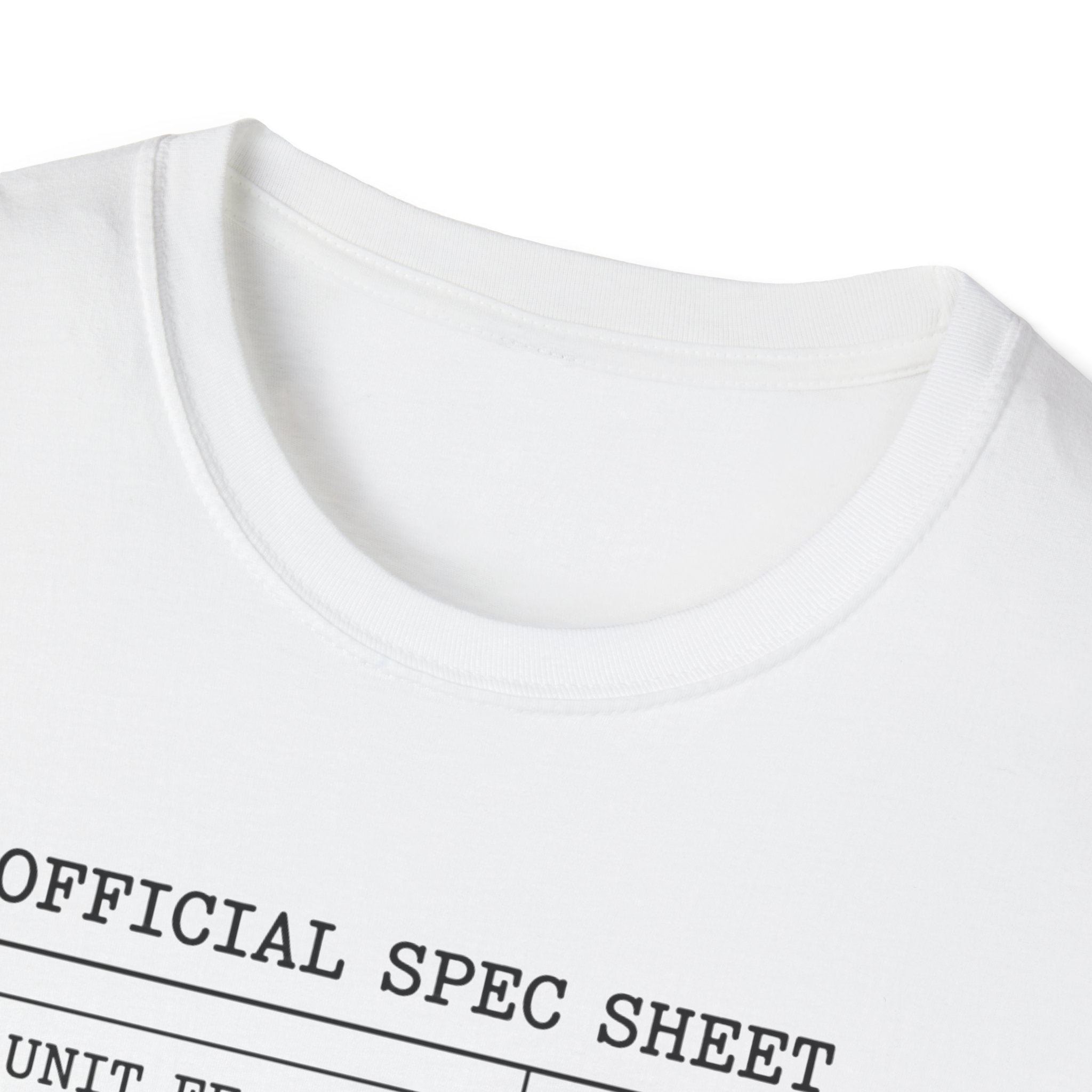Official Spec Sheet T-Shirt
