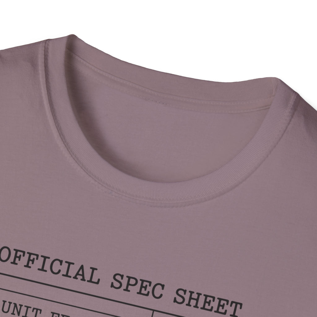 Official Spec Sheet T-Shirt