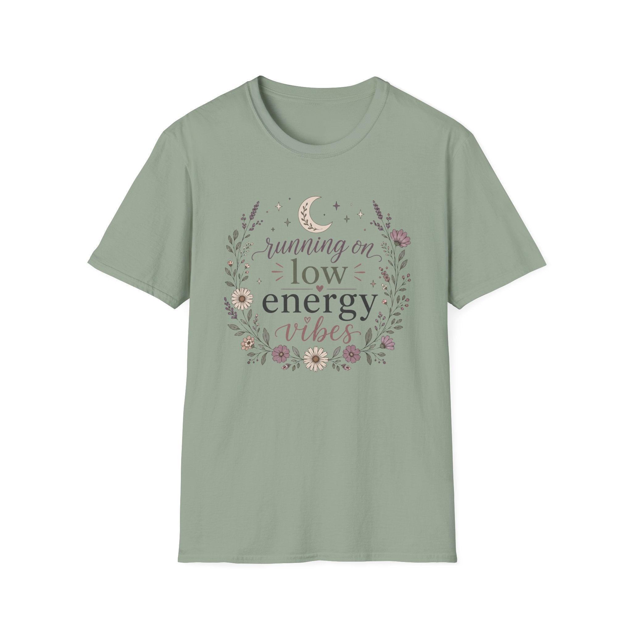 Running On Low Energy Vibes T-Shirt