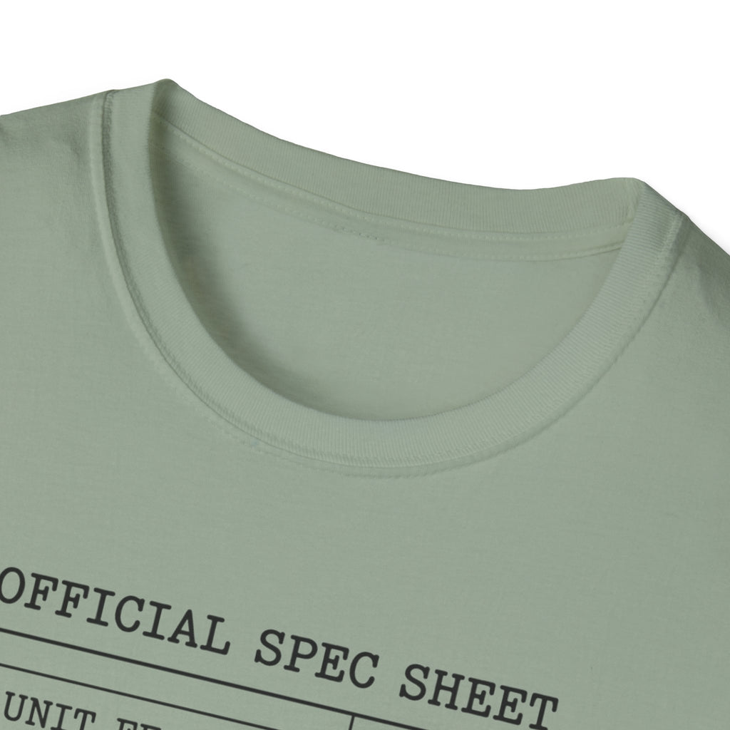 Official Spec Sheet T-Shirt