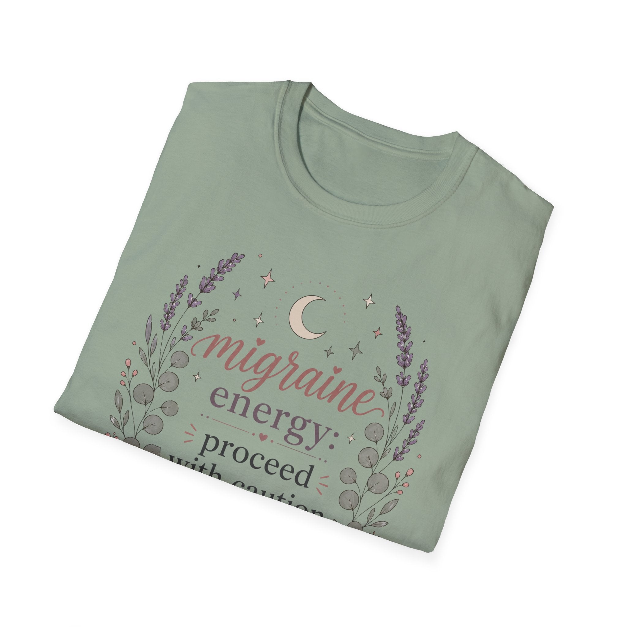 Migraine Energy Proceed With Caution T-Shirt