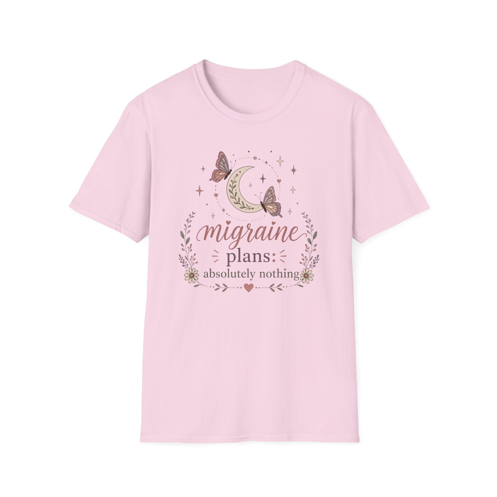 Migraine Plans: Absolutely Nothing II T‑Shirt