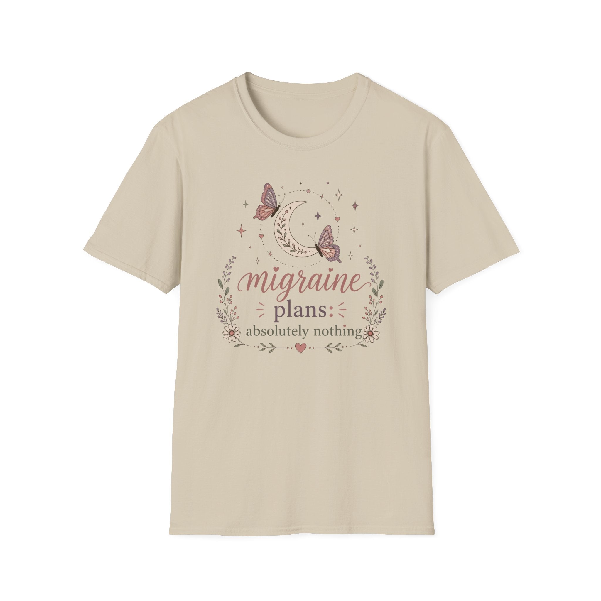 Migraine Plans: Absolutely Nothing II T‑Shirt