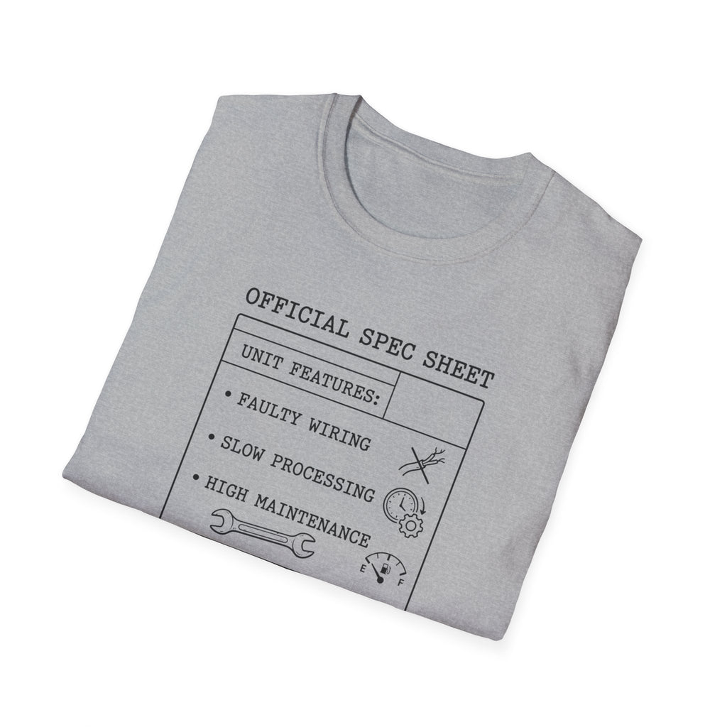 Official Spec Sheet T-Shirt