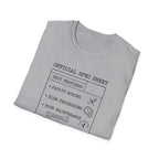 Official Spec Sheet T-Shirt
